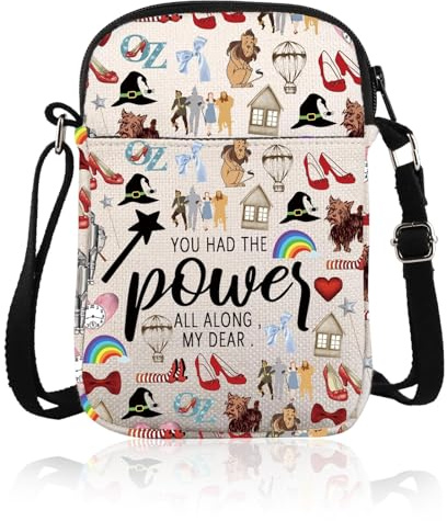 Leseogye Funny TV Show Umhängetasche, Handtasche Damen Umhängetasche Doppelseitig Bedruckte, Crossbody Bag mit Adjustable Band, Mädchen Tasche für Alltag & Geschenk