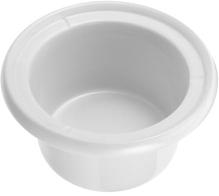 Ceramic Inner Pot White and Slow Cooker Rice Cooker | Slow Cooker Accessories, Even Heat Distribution, Preserving Nutrients and Flavours