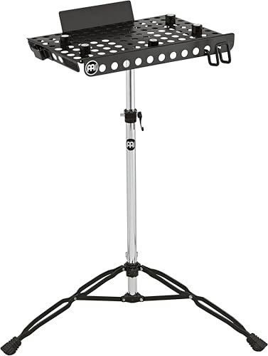 Meinl Percussion Laptop Table Stand - Stand for laptops up to 17 inches - Steel, Chrome (TMLTS)