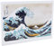 onthewall Hokusai The Great Wave Off Kanagawa Japanische Poster Kunstdruck 40 x 30 cm (PDP 059)