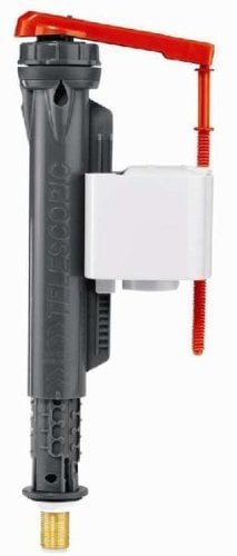 Wirquin Pro Jollyfill Robinet flotteur alimentation basse télescopique Embout 1/2 en laiton Remplissage très silencieux Homologué WRAS