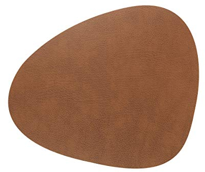 Lind DNA Tischset tableMAT Curve L Bull Natur (37x44cm) 9872 braun