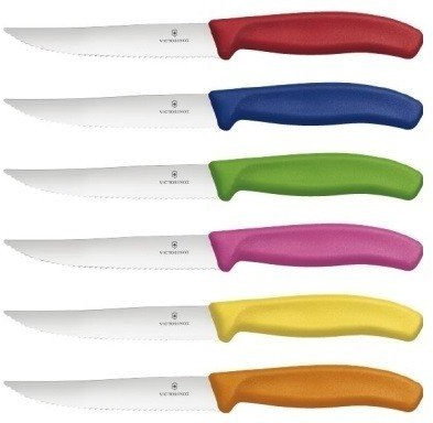 Victorinox Boite de 6 Couteaux Pizza/Steak « Gourmet » 6.7999