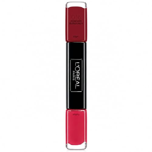 L'Oréal Paris Long Lasting Infallible Duo Gel Nail Polish - 016 Forever Burgundy