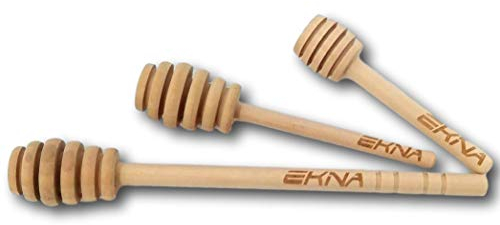 Set di 3 Cucchiai da Miele in Legno, Senza Odori e Adatti per Alimenti