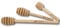 Lot de 3 cuillères à miel en bois - Pelle à miel - Spirale à miel - Inodore et adaptée à un usage alimentaire