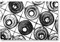 artboxONE Acrylglasbild 30x20 cm Schwarzweiß Flaschenkasten Bild hinter Acrylglas - Bild Flasche bierkasten Fach