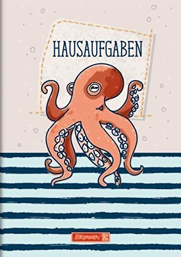 Brunnen Aufgabenheft A5 48 Blatt Ocean: Hausaufgaben