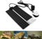 PeSandy Reptile Heating Mat with Temperature Adjustment, 7W Non-Adhesive Heat Pad for Reptiles Tortoise Snakes Lizard Gecko Hermit Crab Turtle Amphibians - Removable Under Tank Heat Pad (11x6 inch)