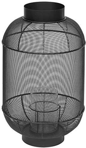 Broste Copenhagen Bull Laterne, Metall, Schwarz, 50x31cm
