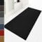 Floordirekt Schmutzfangmatte 120 x 150 cm Schwarz, ideal auch als Schmutzfangteppich nach Maß, Teppich Flur Läufer, Küchenteppich - waschbar rutschfest, Sauberlaufmatte, Meterware (Hong Kong)