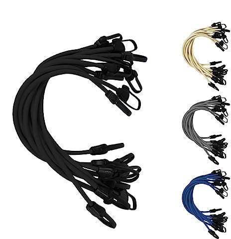 Linxor - Lot de 10 tendeurs sandows sécurisés et normés - 4 Coloris