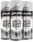 JENOLITE Directorust vernice spray lucida metallizzata | ORO BIANCO | Vernice multisuperficie | Primer, fondo e finitura all-in-one | 3 x 400 ml
