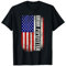 Union Pipetter Raccord de tuyau pour plombier Drapeau USA T-Shirt