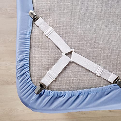 Bed Sheet Clip Fasteners Set Of 8
