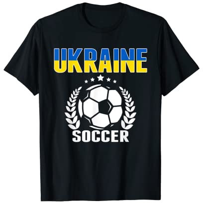 Ukraine Fußball-Fans Trikot – Ukrainische Fußball-Fans T-Shirt