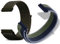 RoYiio 2 Stücke Nylon Armband 20mm, Bequem und Atmungsaktiv, mit Schnellverschluss, Ersatzarmbänder Uhrenarmbänder für Smartwatches und Armbanduhren - Armeegrün & Tiefblaues Moosgrün