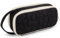 Trousse à crayons pour filles, design matelassé fleuri, grande capacité, étui à stylos avec 2 compartiments, pochette zippée avec poignée, trousse souple pour collège, lycée, bureau et université.