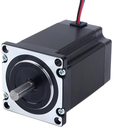 STEPPERONLINE Nema 23 Schrittmotor φ8mm Welle Bipolar 1.9Nm (269.06oz.in) 2.8A 57x57x76mm 4 Drähte CNC 3D Drucker