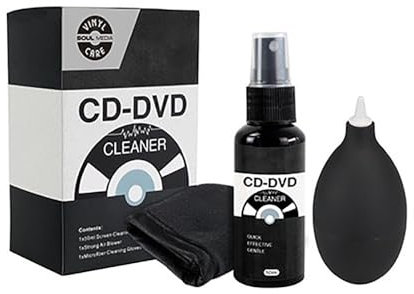 3-in-1 CD- und DVD-Reinigungsset