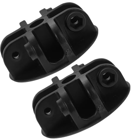 MUSISALY 2Pcs Black 4-Ways Canopy Centre Connector Plastic Tent Accessories for Outdoor Pop-Up Gazebo Replacement Parts and Carport Canopy Roof Support