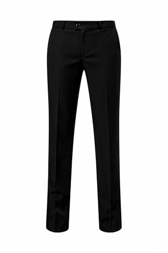 Victory Pantalón Mujer Camarera Barista Coctelería Chino Slim 836 | Tiro medio, cierre botón, 100% poliéster 190g/m², transpirable, resistente, hostelería, restaurante, bar, moderno, elegante