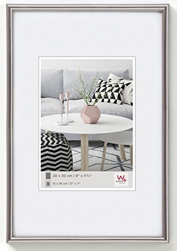 Walther KD070H Galeria Kunststoffrahmen im Format 50 x 70 stahl
