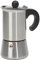 IBILI - Cafetera express Indubasic, 2 tazas, 100 ml, Acero Inoxidable, Apto para inducción