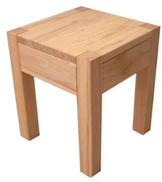 Nachttisch Kernbuche massiv.Modell Farah Maße: 40x40x55cm hoch. Maßanfertigung !