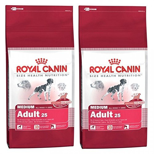 2 x 15 kg Royal Canin Medium Adult 25 Multi Kaufen Hundefutter