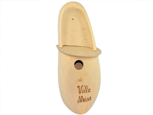 HOLZSCHUHVERSAND Holzschuh-Nistkasten/Vogelhaus - 'Villa Meise'