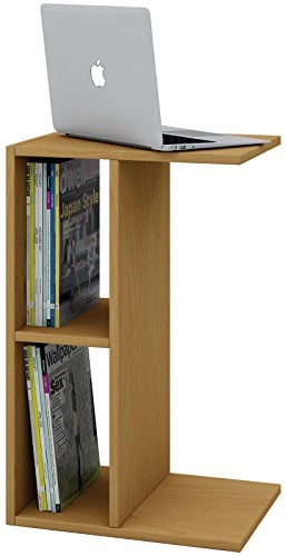 VCM Tisch Couchtisch Beistelltisch Sofatisch Nachtkonsole Nachttisch Zeitungsständer Buche 60x45x40 cm Nachto-Stand