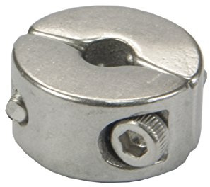 50 pcs acier inoxydable serre-câble cercle 3mm inox