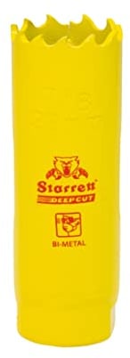 Starrett Bi métal Deep Cut Scie cloche, 22 mm, dch0078