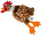 Karlie Plüschspielzeug Flatinos Huhn L: 25 cm