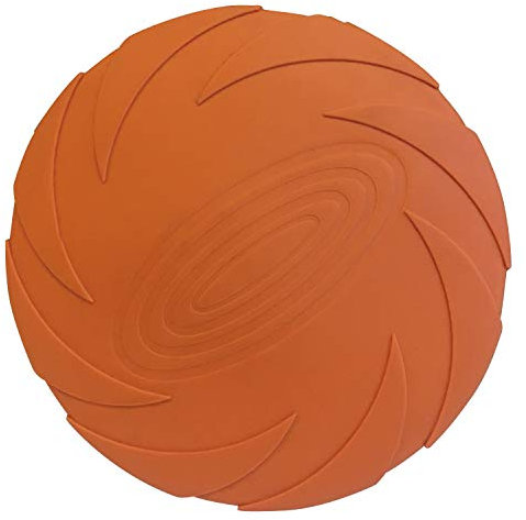 Gloria Frisbee in gomma naturale (Small), taglia unica, colore scelto a caso