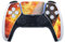 DeinDesign Skin kompatibel mit Sony Playstation 5 Controller PS5 Folie Sticker Eishockey Feuer