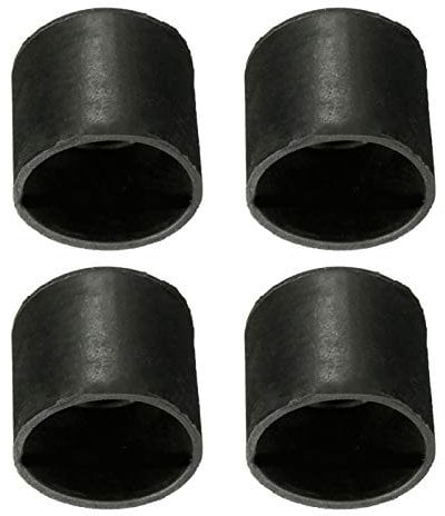 Jiakalamo 4pcs Rubber Chair Floor Protector Caps Furniture Table Feet Cover Reduce Noise for Hardwood Floors(size:22mm)