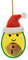 Baumschmuck Avocado mit Glocke - Weihnachten Baumkugel, Weihnachtsdeko, Christbaumkugel
