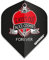 Winmau Alice Cooper School's Out Forever Rock Legends Dart-Flights, 100 Mikron stark, Standard-Pfeile (1 Set)
