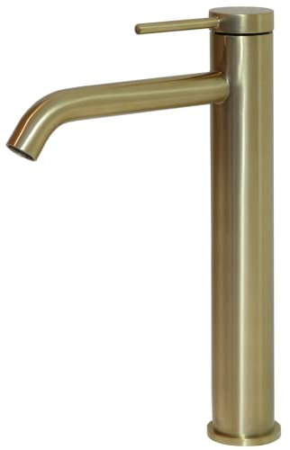 Essebagno Lollipop mitigeur lavabo haut or brossé