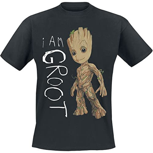Heroes Inc. Guardians of The Galaxy I Am Groot Portrait Unisex T-Shirt (M)