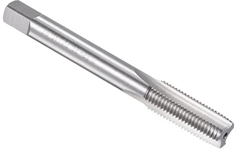 PATIKIL 3/8-24 UNF Vite Filo Maschiatura, 1pz Macchina Filettatura Maschiatura Sinistra Mano 2B 3 Dritto Scanalature Alta Velocità Acciaio 6542