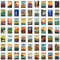 gaeaverse 63 Stück National Park Vintage Postkarten US-Nationalparks Grußkarten für Business World Travel Landschaft Postkarte