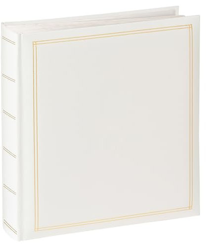 walther design Fotoalbum Selbstklebealbum Monza, weiß, 33x34 cm, SK-127-W