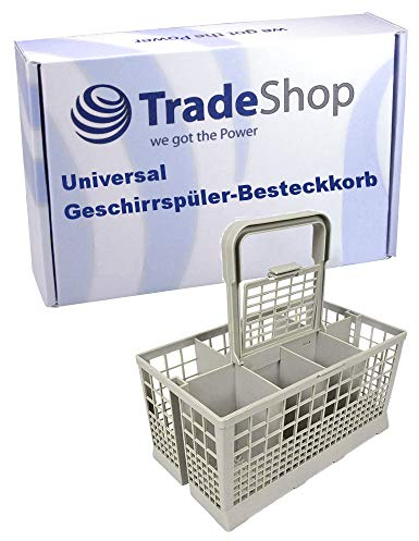 Universal Besteck-Korb kompatibel mit IKEA Skinande 303.053.25 91153612004 91153612003 91153612001 Geschirrspüler / 24x14x12cm mit abnehmbarem Griff