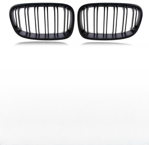 1 Paar Nieren-Kühlergrill, mattschwarz, für BMW F20/F21/118i/120i/128i/135i