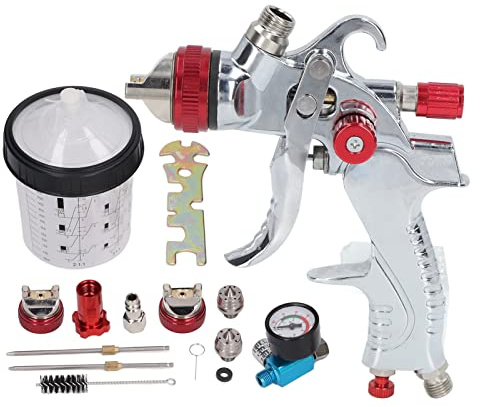 HVLP Auto Paint Spray Torch Torch Kit mit 1,4 Mm 1,7 Mm 2,0 Düse für Automobile, Möbel, Schiffe