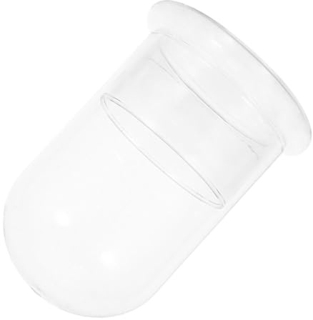 TOYANDONA Hydroponisches Terrarium Glasbehälter Klare Glasglocke für Mini Landschaften Moos und Pflanzen Transparenter Ökosystem Terrarium Container für Dekorative Zimmerpflanzen