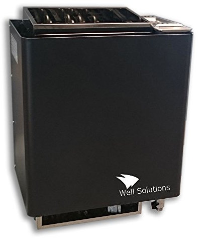 Well Solutions® Bi-o Mat Premium Kombi Saunaofen 7,5 kW Original Well Solutions Bi-o Ofen - Made in Germany